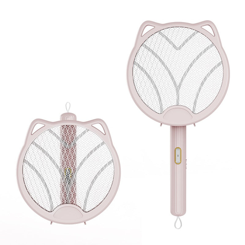 Foldable Four-in-one Household Multifunctional Electric Mosquito Swatter