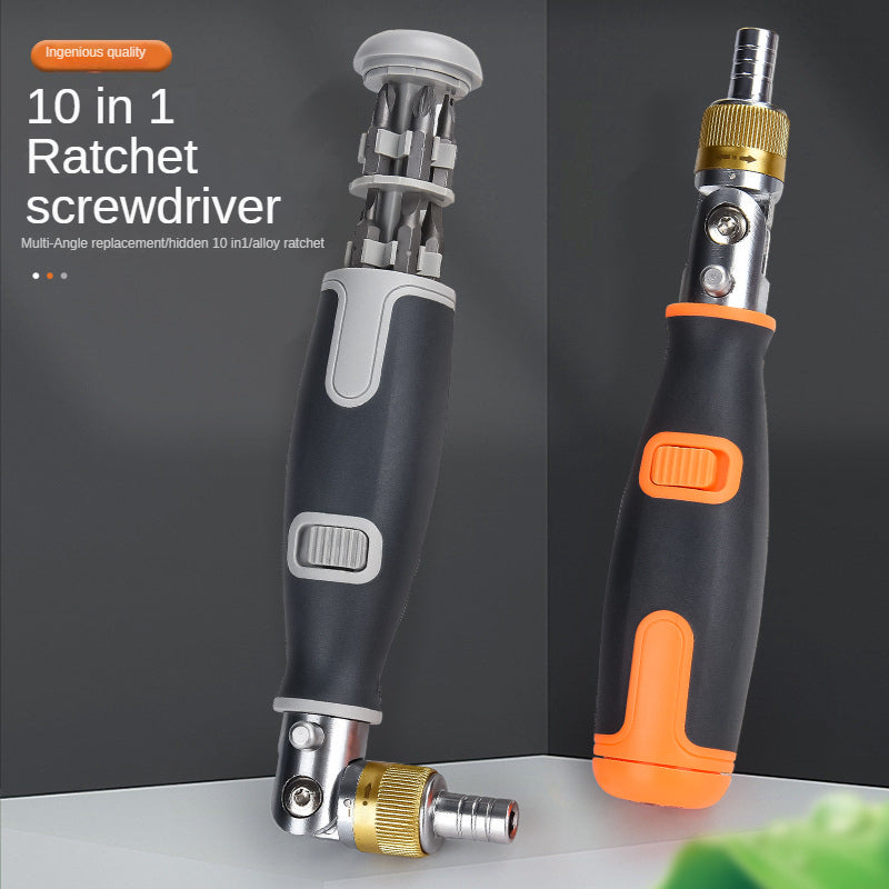 Home Fashion Ejection Ratchet Screwdriver Set