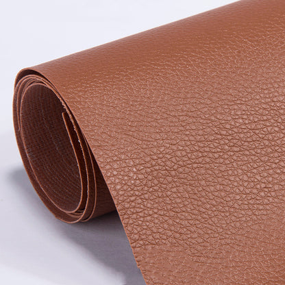 Self-adhesive Leather Fabric Soft And Hard Bag Pvc Artificial Leather Back Glue