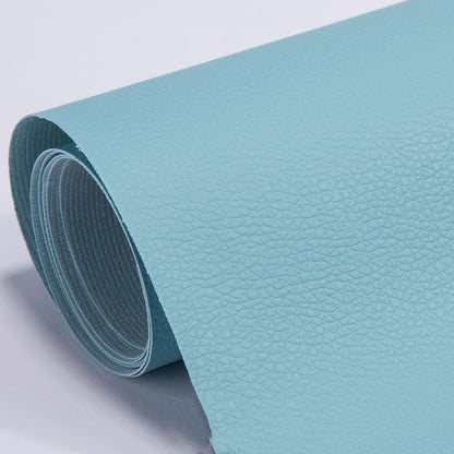 Self-adhesive Leather Fabric Soft And Hard Bag Pvc Artificial Leather Back Glue