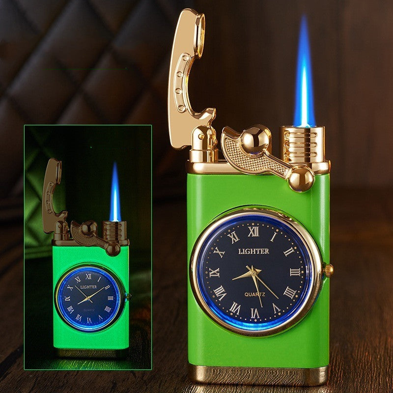 Creative Straight Metal Watch Lighter