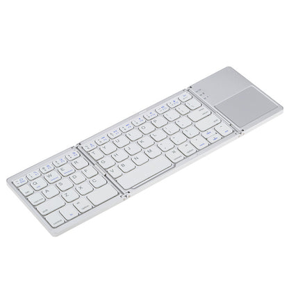 Universal three-fold mini keyboard