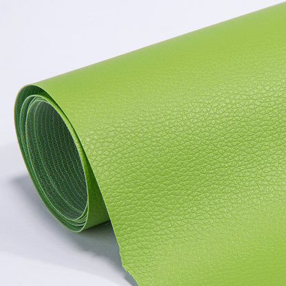 Self-adhesive Leather Fabric Soft And Hard Bag Pvc Artificial Leather Back Glue