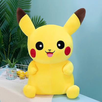 Pikachu Plush Pokemon Toys Kawaii Elf Plush Doll Japan Anime Soft Stuffed Cartoon Pikachu Doll Birthday Gift For Kids Girls