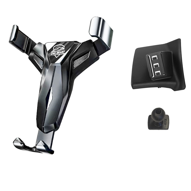 Car Phone Holder For Mercedes Benz 2008-2010 C Class W204 Fixed Bracket Stand Mobile Gravity Linkage