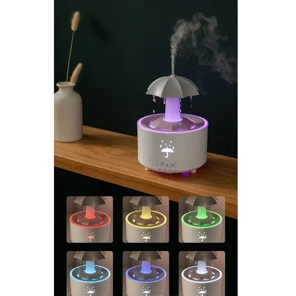 Rotating Umbrella Waterdrop Aromatherapy Machine