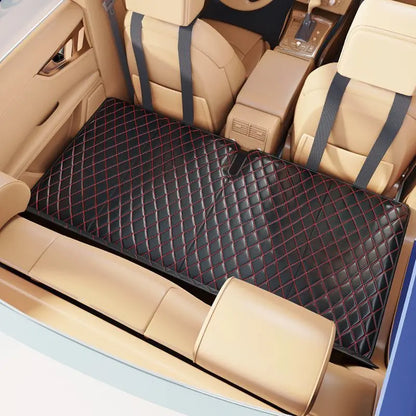 ATsafepro Folding Bed Car Travel Bed Sleeping Mattress for Car Vehicle Supplies Auto Camping Mat Camping Accessories