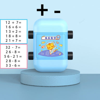 Teaching Stamp 2 in 1Fill In The Blank Roller Reusable Math Roller Stamp Design Digital Stamp Within 100 Math Practice