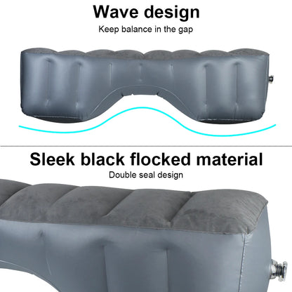 Load Bearing 300kg Bed Mattress Inflatable Car Seat Back Gap Pad Air Cushion Interior Camping Automotive Accessories RV Caravan
