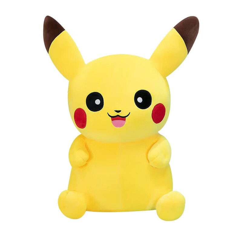 Pikachu Plush Pokemon Toys Kawaii Elf Plush Doll Japan Anime Soft Stuffed Cartoon Pikachu Doll Birthday Gift For Kids Girls