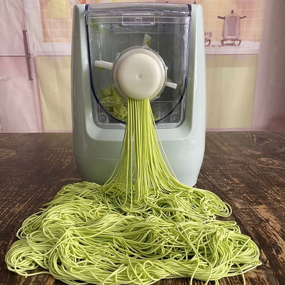 Electric Pasta Maker Noodles Dumpling Pasta Press Dough Mixer Automatic Spaghetti Macaroni Making Vegetable Noodle Machine