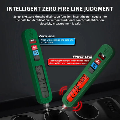 BSIDE Leakage Voltage Detector Tester AC Creepage Electric Pen Non-contact Circuit Continuity 0~300V With Backlight Lighting