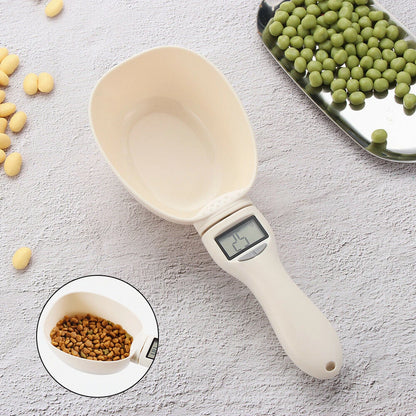 Pet Food Measuring Scoop Electronic Measuring Tool Dog Cat Food Measuring Cup Digital Spoon Scale Pet Food Scale LED Display New