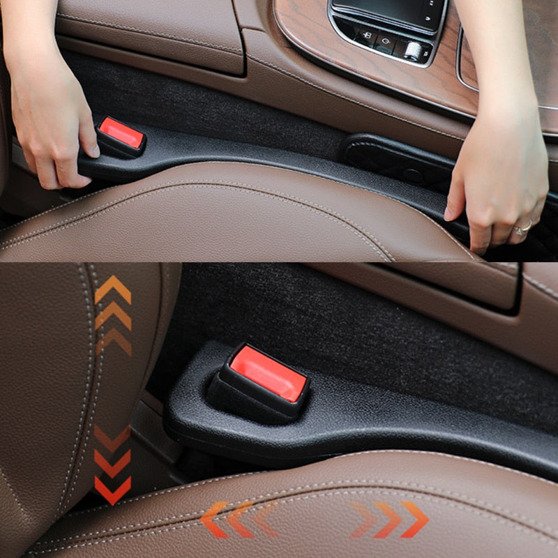 Car Seats Gap Filler Strip Side Seam Plugs Leak-proof Anti-drop Seat Seam Strip Car Styling Interior Accessories