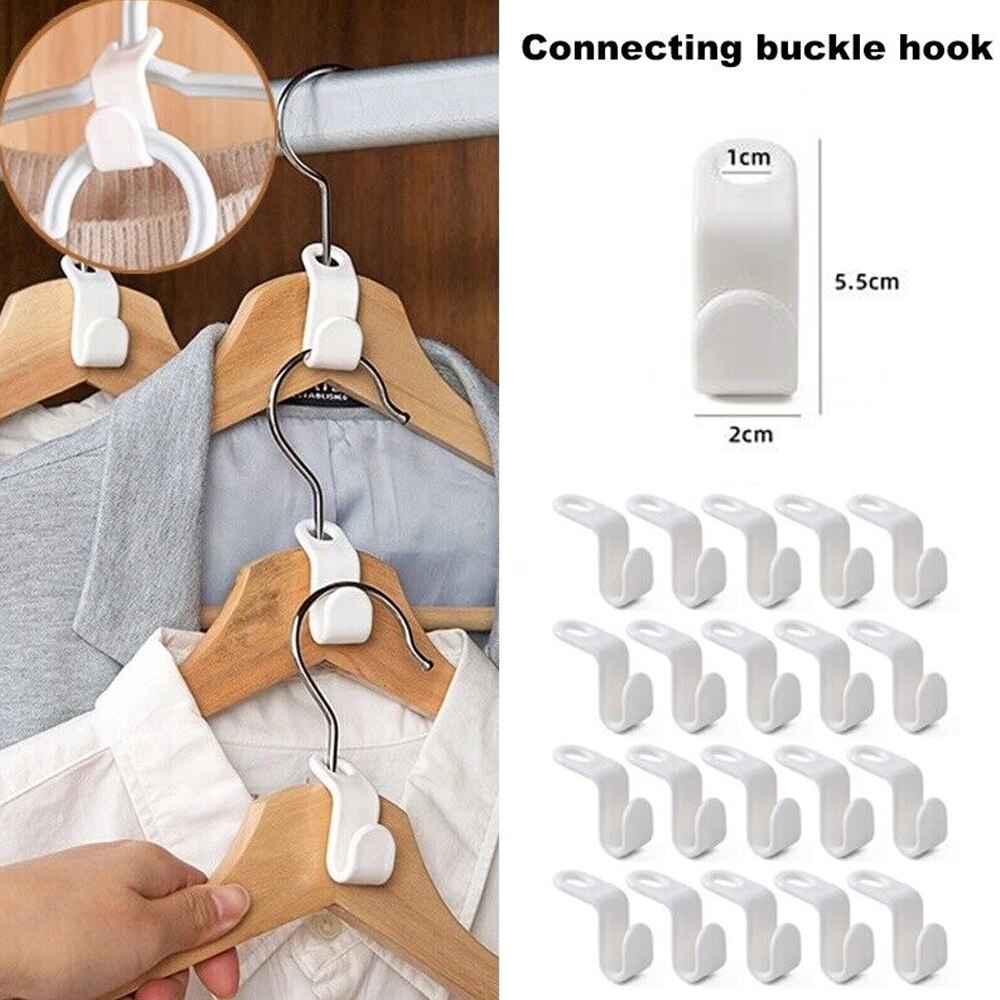 Clothes Hanger Connector Hooks