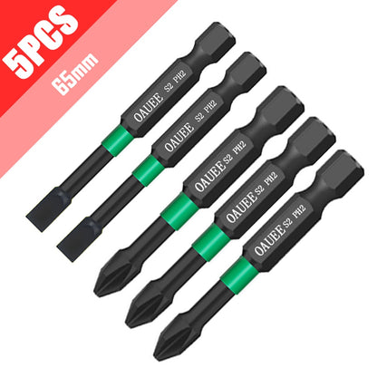 1/2/3/6pcs Magnetic Batch Head Impact Strong Cross High Hardness 25/50/65/70/90mm Anti Non-slip WaterProof PH2 Screwdriver Set