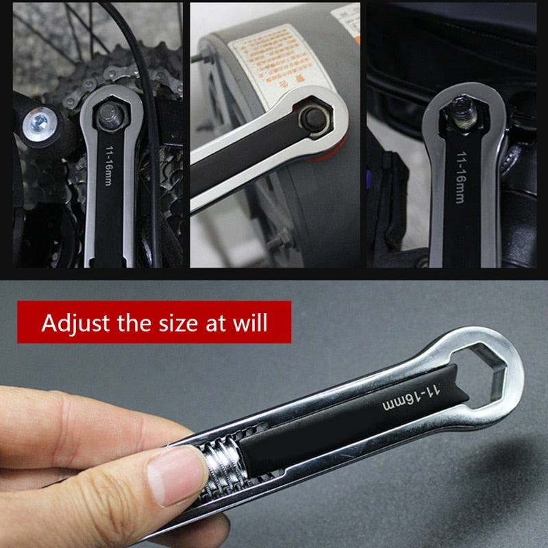 Multifunction Adjustable Wrench Double Head Spanner Universal Repair Hand Tools