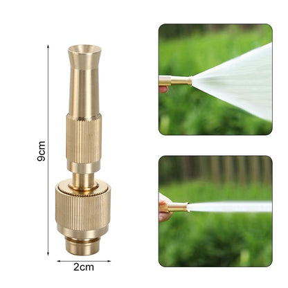 Water Jet High Pressure Adjustable Spray Nozzle High Pressure Car Washing Tap Connector Garden Jet Water Gun Cleaning Watering