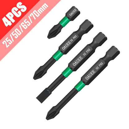 1/2/3/6pcs Magnetic Batch Head Impact Strong Cross High Hardness 25/50/65/70/90mm Anti Non-slip WaterProof PH2 Screwdriver Set