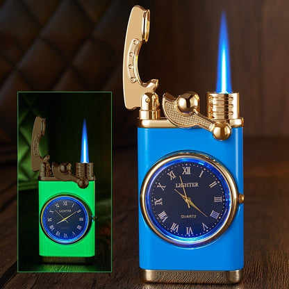 Creative Straight Metal Watch Lighter