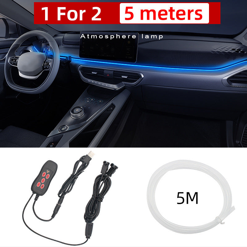 Car Center Console LED Ambient Light Usb Power Supply