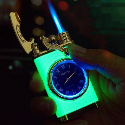 Creative Straight Metal Watch Lighter