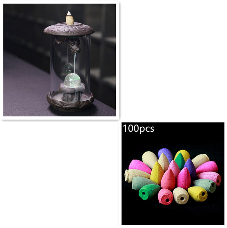 Indoor Incense Tower Incense Cone Incense View Smoke