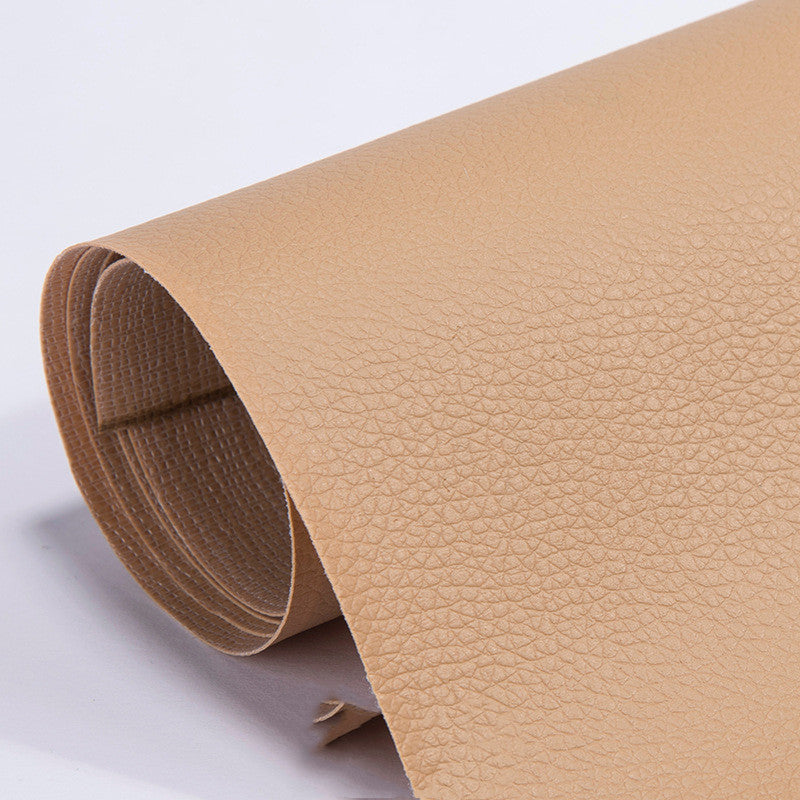 Self-adhesive Leather Fabric Soft And Hard Bag Pvc Artificial Leather Back Glue