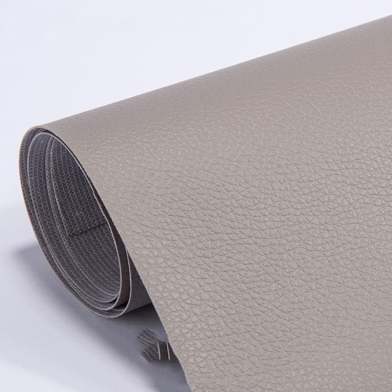 Self-adhesive Leather Fabric Soft And Hard Bag Pvc Artificial Leather Back Glue