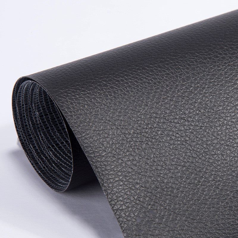 Self-adhesive Leather Fabric Soft And Hard Bag Pvc Artificial Leather Back Glue