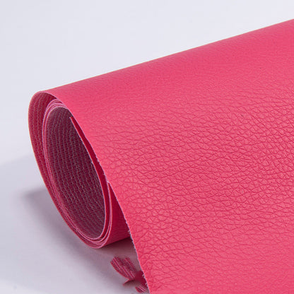 Self-adhesive Leather Fabric Soft And Hard Bag Pvc Artificial Leather Back Glue