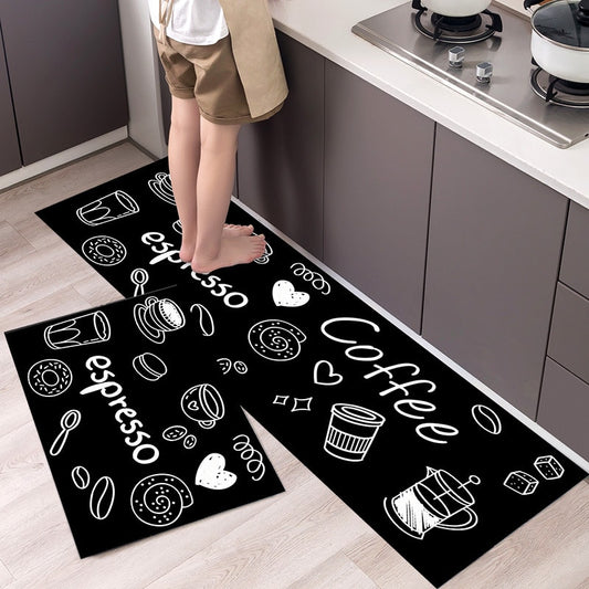 Fashion Simple Nordic Style Kitchen Mat Floor Carpet House Hold Long Strip Door Modern Home Decor