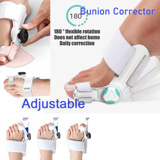 Bunion Corrector Splint Big Toe Straightener Corrector Knob Hallux Valgus Correction Orthopedic Supplies Pedicure Foot Care