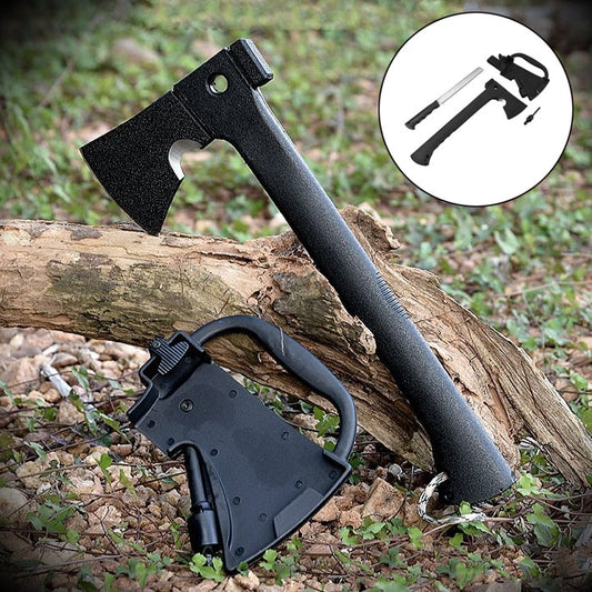 Outdoor Axe Mountain Firewood Cutting Axe Outdoor Equipmen Battle Axe Mountain Cutting Axe Multifunctional